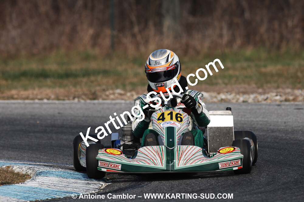 07/03/2010 : 1ère manche du Championnat du Sud 2010 à Lavelanet (photos Antoine Camblor) 2010 — karting