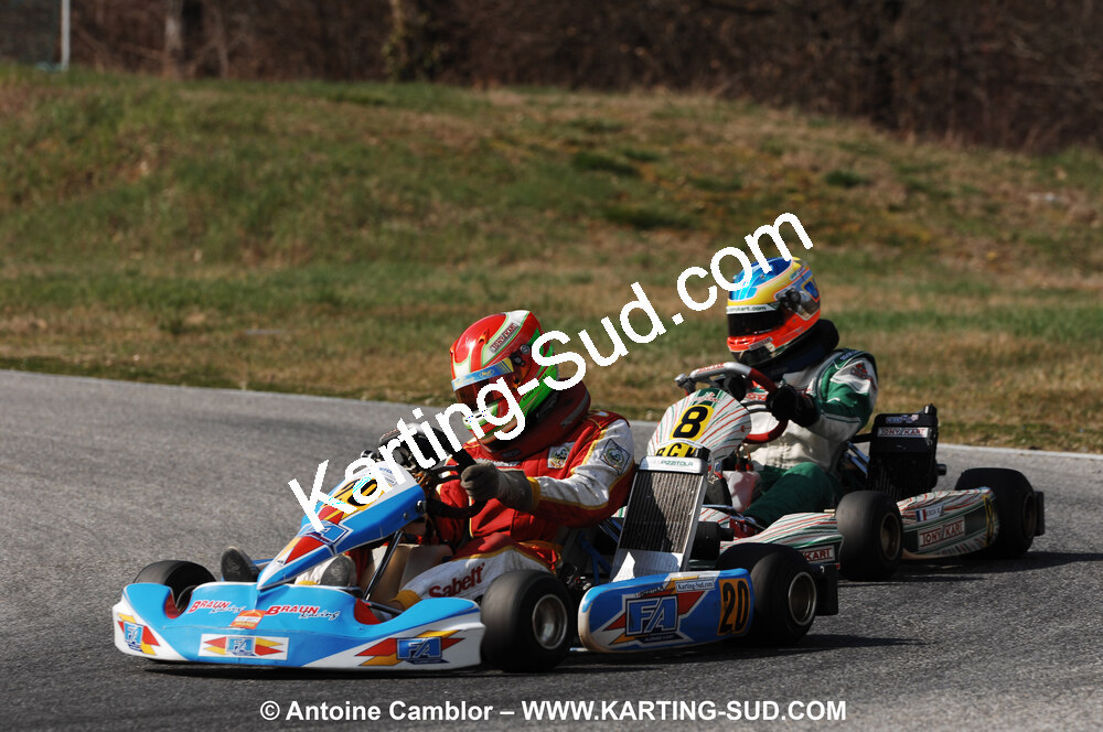 07/03/2010 : 1ère manche du Championnat du Sud 2010 à Lavelanet (photos Antoine Camblor) 2010 — karting
