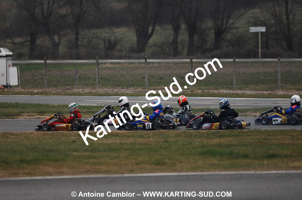 07/03/2010 : 1ère manche du Championnat du Sud 2010 à Lavelanet (photos Antoine Camblor) 2010 — karting