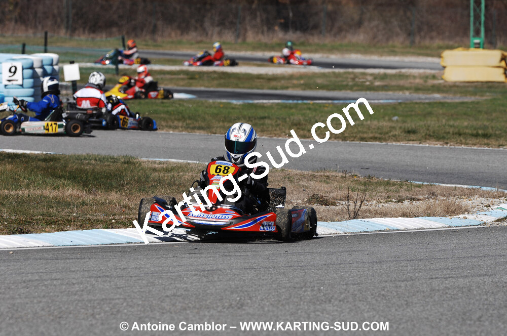 07/03/2010 : 1ère manche du Championnat du Sud 2010 à Lavelanet (photos Antoine Camblor) 2010 — karting