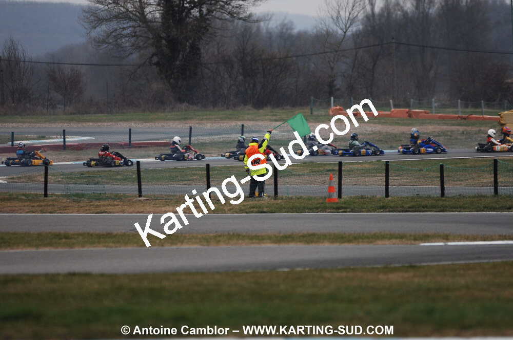 07/03/2010 : 1ère manche du Championnat du Sud 2010 à Lavelanet (photos Antoine Camblor) 2010 — karting