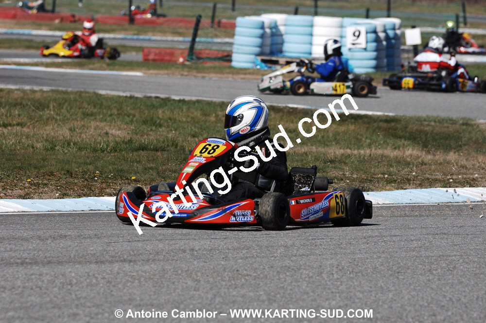 07/03/2010 : 1ère manche du Championnat du Sud 2010 à Lavelanet (photos Antoine Camblor) 2010 — karting