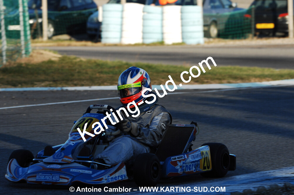 07/03/2010 : 1ère manche du Championnat du Sud 2010 à Lavelanet (photos Antoine Camblor) 2010 — karting