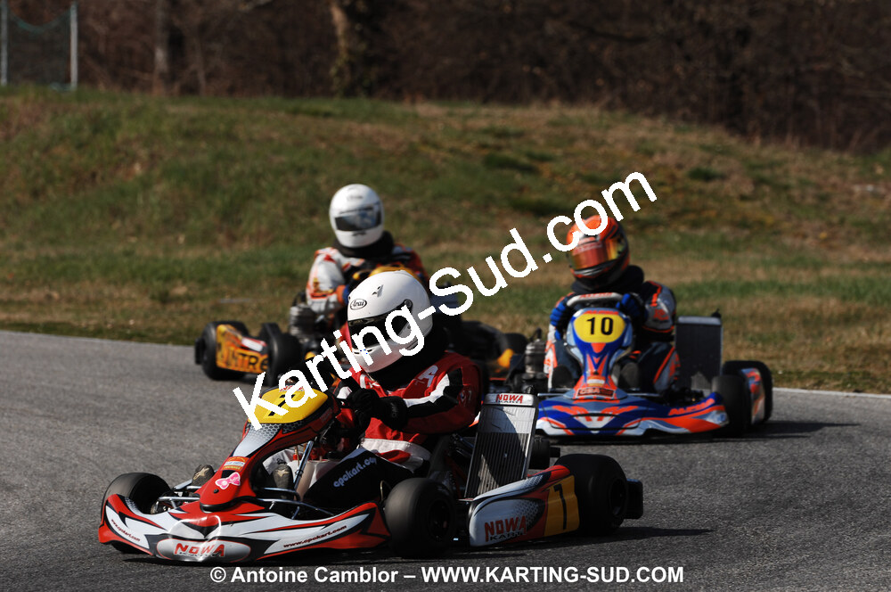 07/03/2010 : 1ère manche du Championnat du Sud 2010 à Lavelanet (photos Antoine Camblor) 2010 — karting