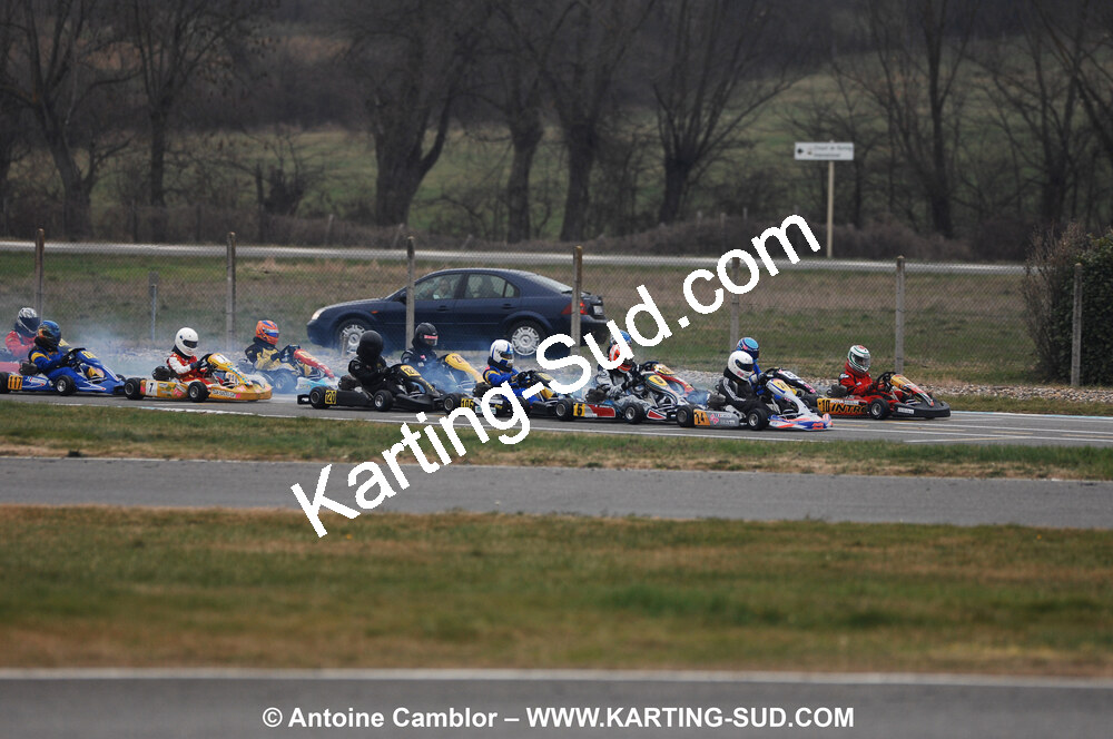 07/03/2010 : 1ère manche du Championnat du Sud 2010 à Lavelanet (photos Antoine Camblor) 2010 — karting