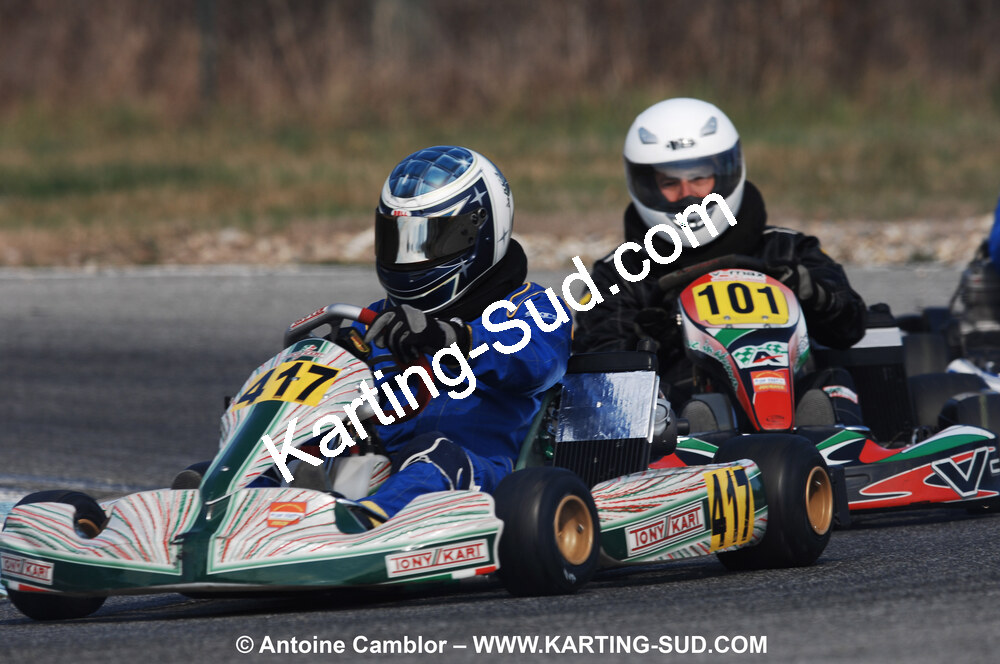 07/03/2010 : 1ère manche du Championnat du Sud 2010 à Lavelanet (photos Antoine Camblor) 2010 — karting