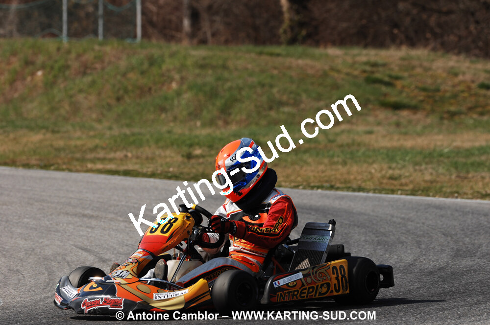 07/03/2010 : 1ère manche du Championnat du Sud 2010 à Lavelanet (photos Antoine Camblor) 2010 — karting
