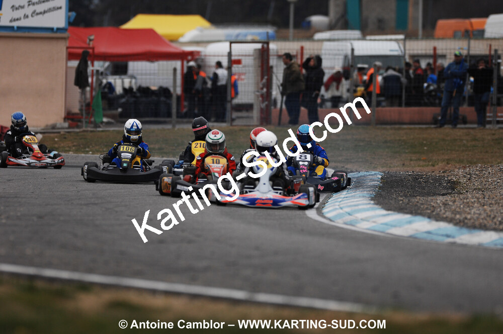 07/03/2010 : 1ère manche du Championnat du Sud 2010 à Lavelanet (photos Antoine Camblor) 2010 — karting