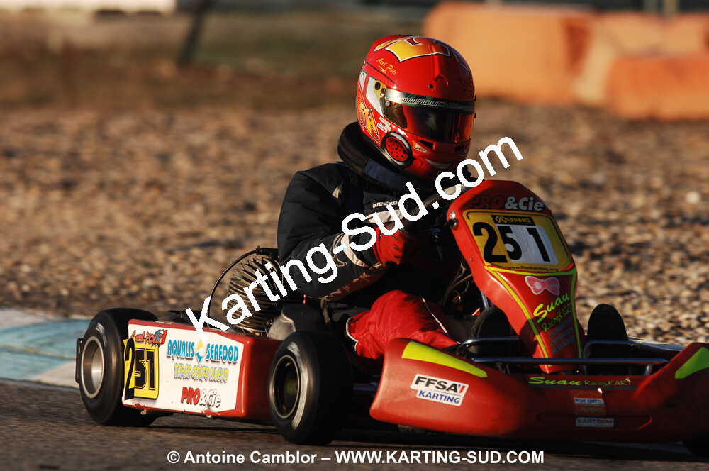 07/03/2010 : 1ère manche du Championnat du Sud 2010 à Lavelanet (photos Antoine Camblor) 2010 — karting