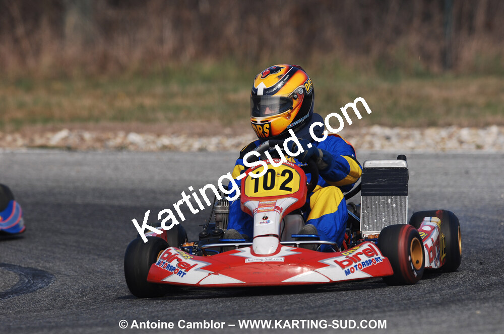 07/03/2010 : 1ère manche du Championnat du Sud 2010 à Lavelanet (photos Antoine Camblor) 2010 — karting