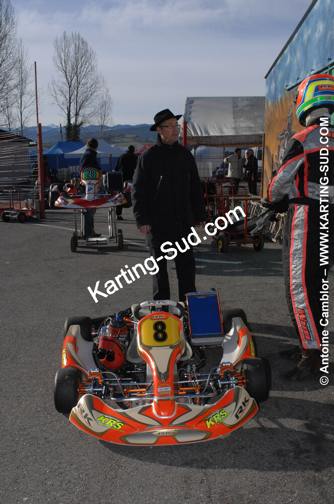 07/03/2010 : 1ère manche du Championnat du Sud 2010 à Lavelanet (photos Antoine Camblor) 2010 — karting