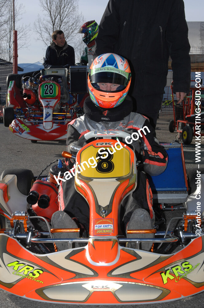 07/03/2010 : 1ère manche du Championnat du Sud 2010 à Lavelanet (photos Antoine Camblor) 2010 — karting