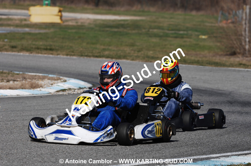 07/03/2010 : 1ère manche du Championnat du Sud 2010 à Lavelanet (photos Antoine Camblor) 2010 — karting