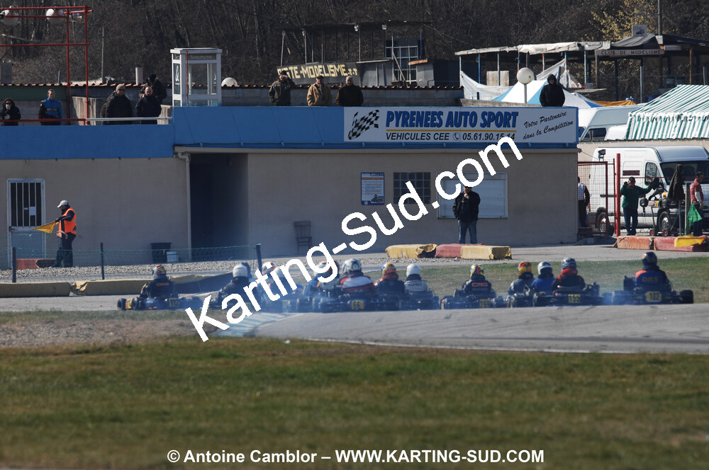 07/03/2010 : 1ère manche du Championnat du Sud 2010 à Lavelanet (photos Antoine Camblor) 2010 — karting