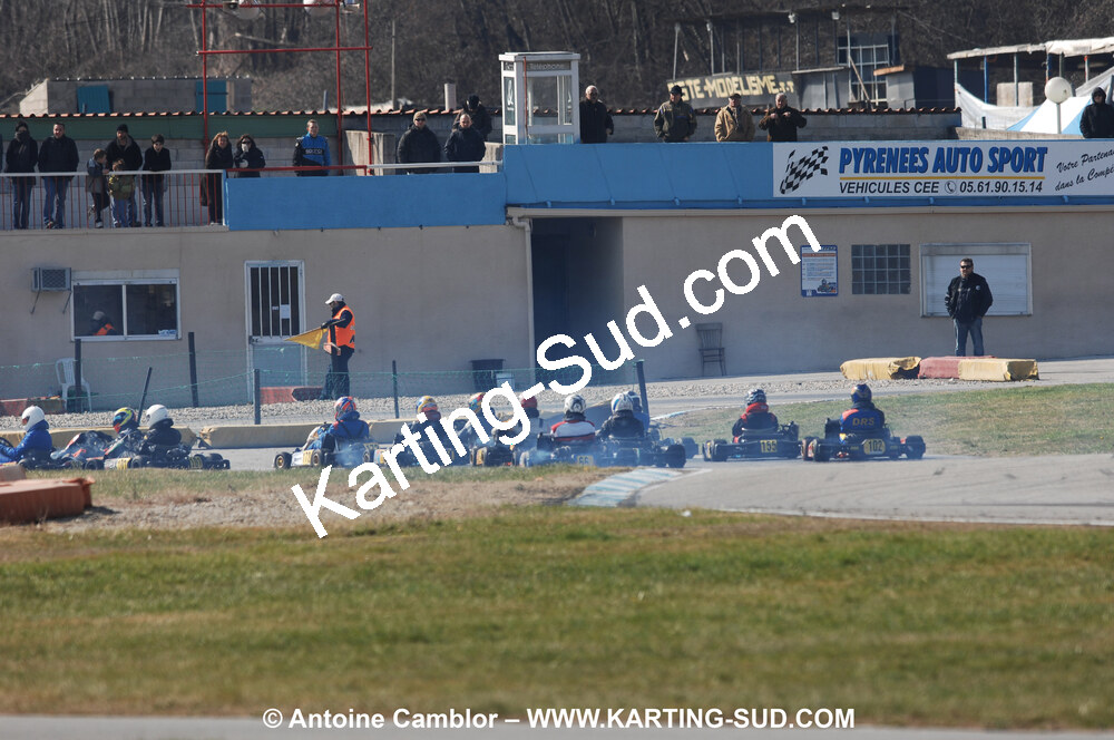 07/03/2010 : 1ère manche du Championnat du Sud 2010 à Lavelanet (photos Antoine Camblor) 2010 — karting