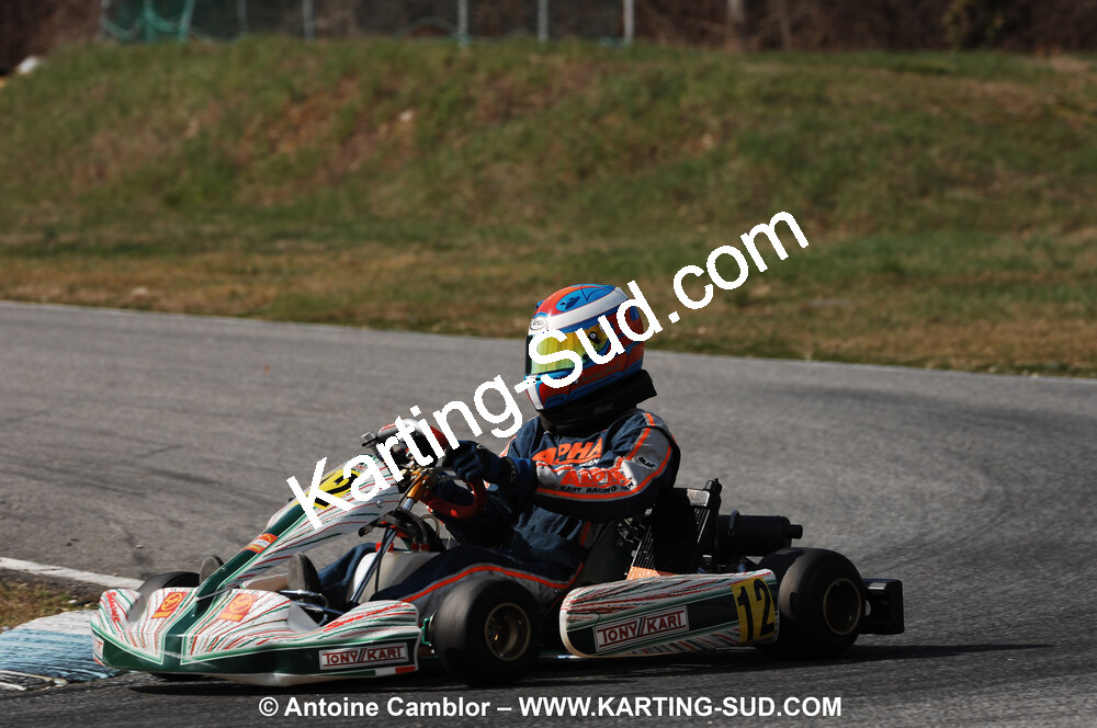 07/03/2010 : 1ère manche du Championnat du Sud 2010 à Lavelanet (photos Antoine Camblor) 2010 — karting