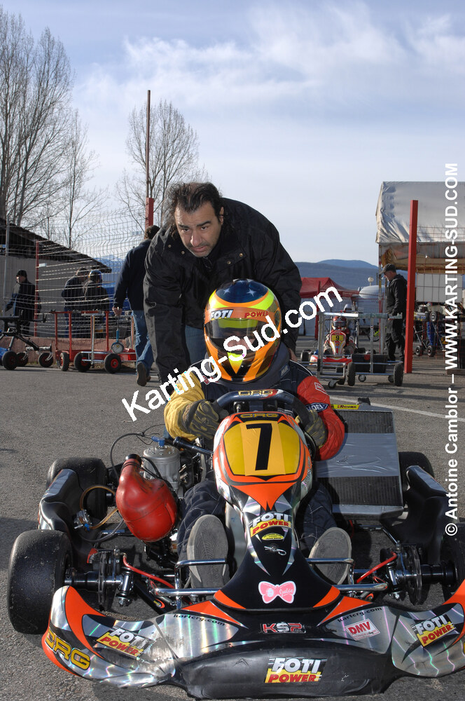 07/03/2010 : 1ère manche du Championnat du Sud 2010 à Lavelanet (photos Antoine Camblor) 2010 — karting