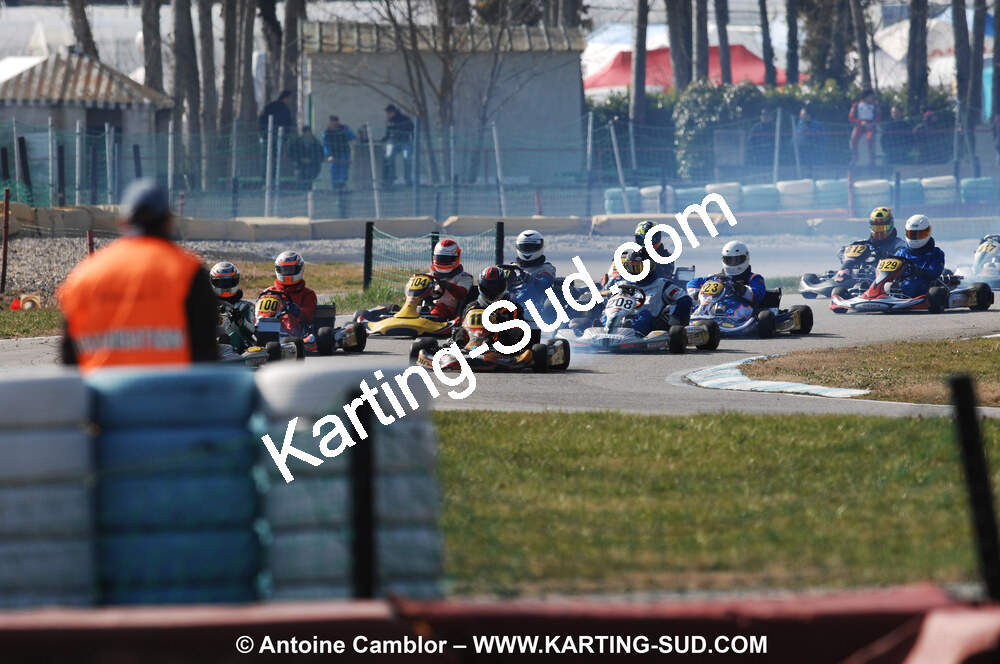 07/03/2010 : 1ère manche du Championnat du Sud 2010 à Lavelanet (photos Antoine Camblor) 2010 — karting