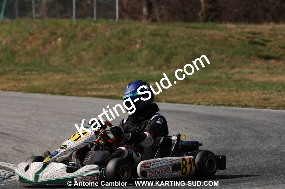 07/03/2010 : 1ère manche du Championnat du Sud 2010 à Lavelanet (photos Antoine Camblor) 2010 — karting