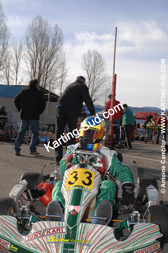 07/03/2010 : 1ère manche du Championnat du Sud 2010 à Lavelanet (photos Antoine Camblor) 2010 — karting