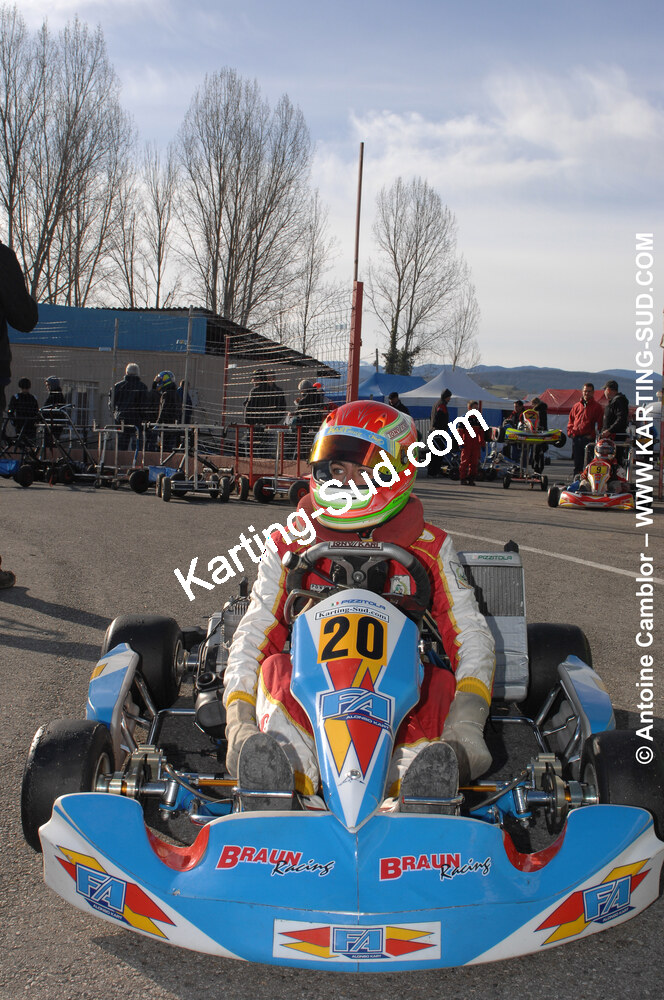 07/03/2010 : 1ère manche du Championnat du Sud 2010 à Lavelanet (photos Antoine Camblor) 2010 — karting