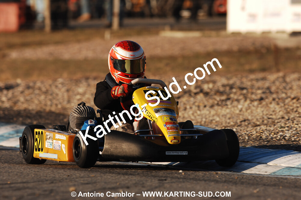 07/03/2010 : 1ère manche du Championnat du Sud 2010 à Lavelanet (photos Antoine Camblor) 2010 — karting