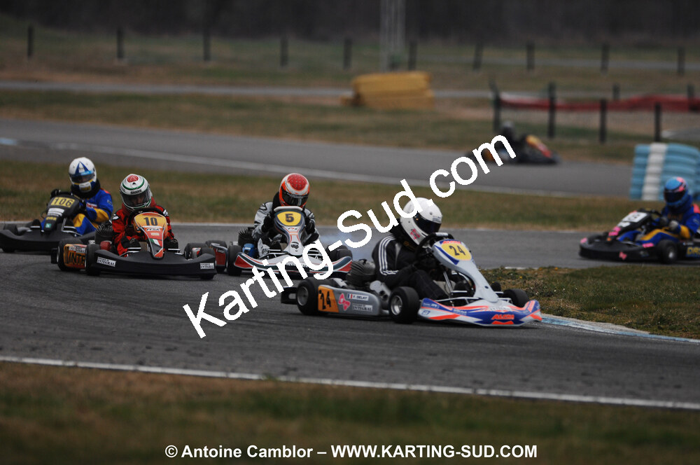 07/03/2010 : 1ère manche du Championnat du Sud 2010 à Lavelanet (photos Antoine Camblor) 2010 — karting
