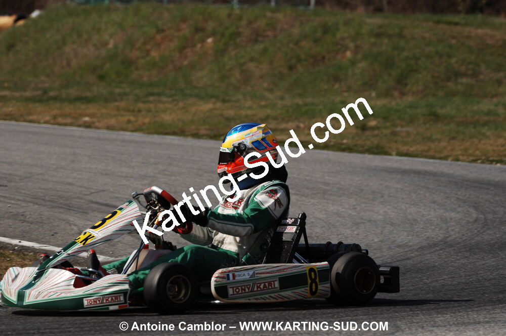 07/03/2010 : 1ère manche du Championnat du Sud 2010 à Lavelanet (photos Antoine Camblor) 2010 — karting