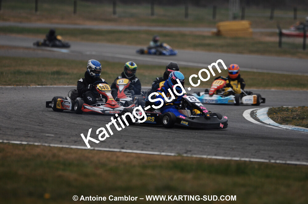 07/03/2010 : 1ère manche du Championnat du Sud 2010 à Lavelanet (photos Antoine Camblor) 2010 — karting