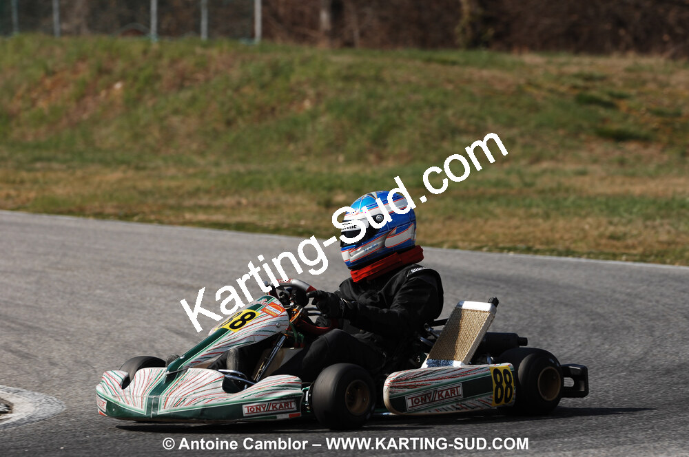 07/03/2010 : 1ère manche du Championnat du Sud 2010 à Lavelanet (photos Antoine Camblor) 2010 — karting
