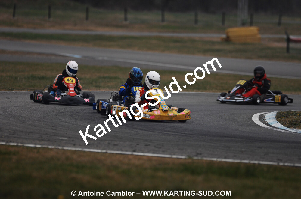 07/03/2010 : 1ère manche du Championnat du Sud 2010 à Lavelanet (photos Antoine Camblor) 2010 — karting