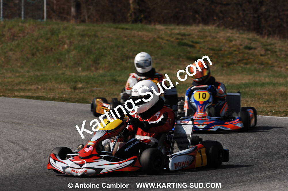 07/03/2010 : 1ère manche du Championnat du Sud 2010 à Lavelanet (photos Antoine Camblor) 2010 — karting