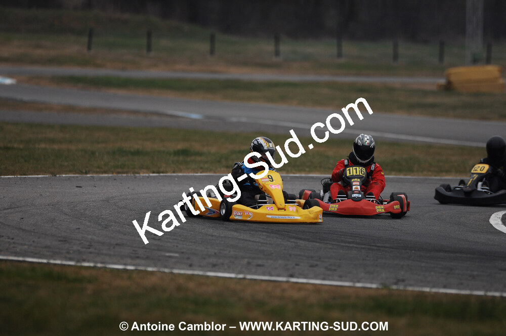 07/03/2010 : 1ère manche du Championnat du Sud 2010 à Lavelanet (photos Antoine Camblor) 2010 — karting