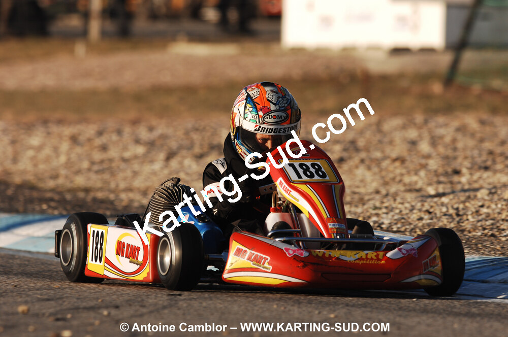 07/03/2010 : 1ère manche du Championnat du Sud 2010 à Lavelanet (photos Antoine Camblor) 2010 — karting