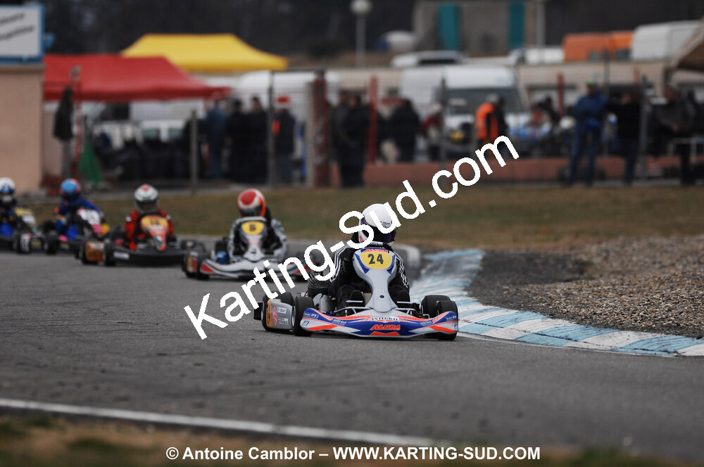 07/03/2010 : 1ère manche du Championnat du Sud 2010 à Lavelanet (photos Antoine Camblor) 2010 — karting