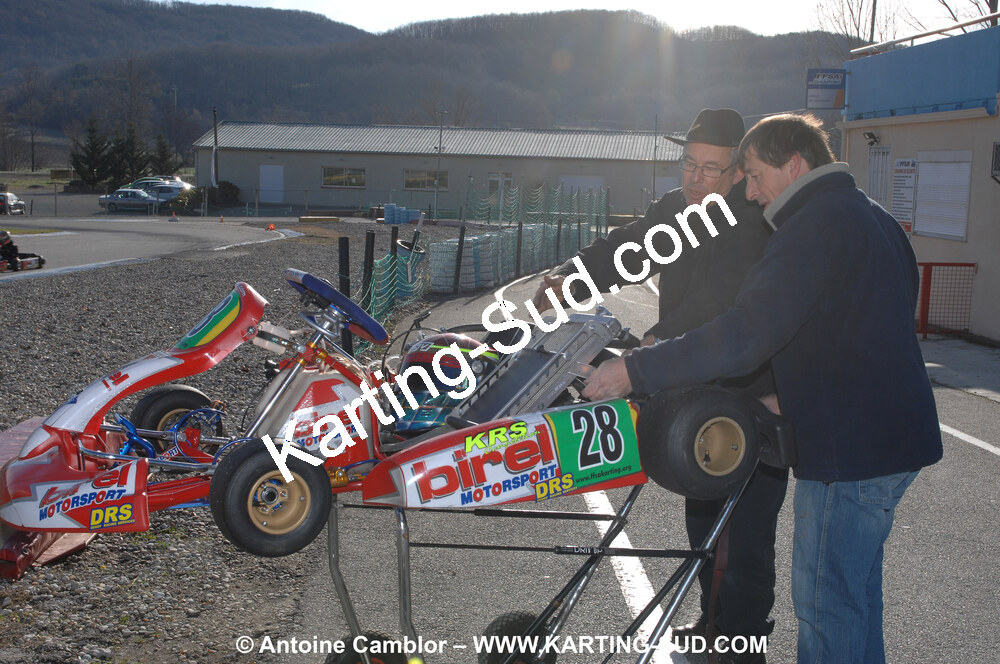 07/03/2010 : 1ère manche du Championnat du Sud 2010 à Lavelanet (photos Antoine Camblor) 2010 — karting