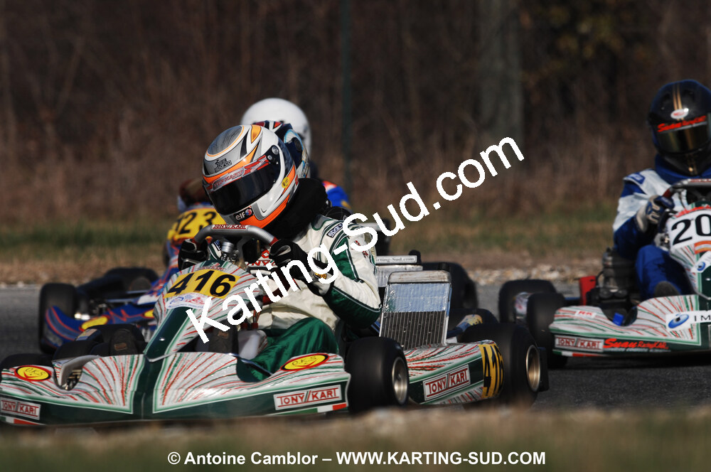 07/03/2010 : 1ère manche du Championnat du Sud 2010 à Lavelanet (photos Antoine Camblor) 2010 — karting