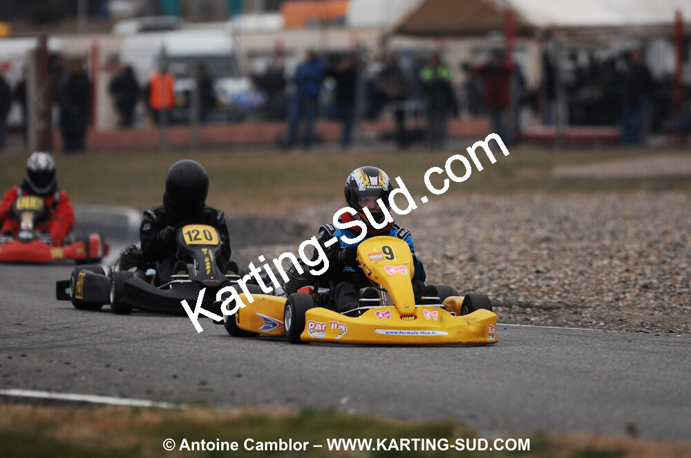 07/03/2010 : 1ère manche du Championnat du Sud 2010 à Lavelanet (photos Antoine Camblor) 2010 — karting
