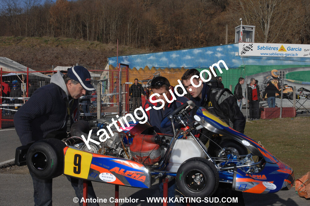 07/03/2010 : 1ère manche du Championnat du Sud 2010 à Lavelanet (photos Antoine Camblor) 2010 — karting