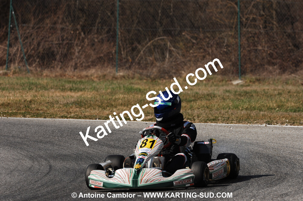 07/03/2010 : 1ère manche du Championnat du Sud 2010 à Lavelanet (photos Antoine Camblor) 2010 — karting