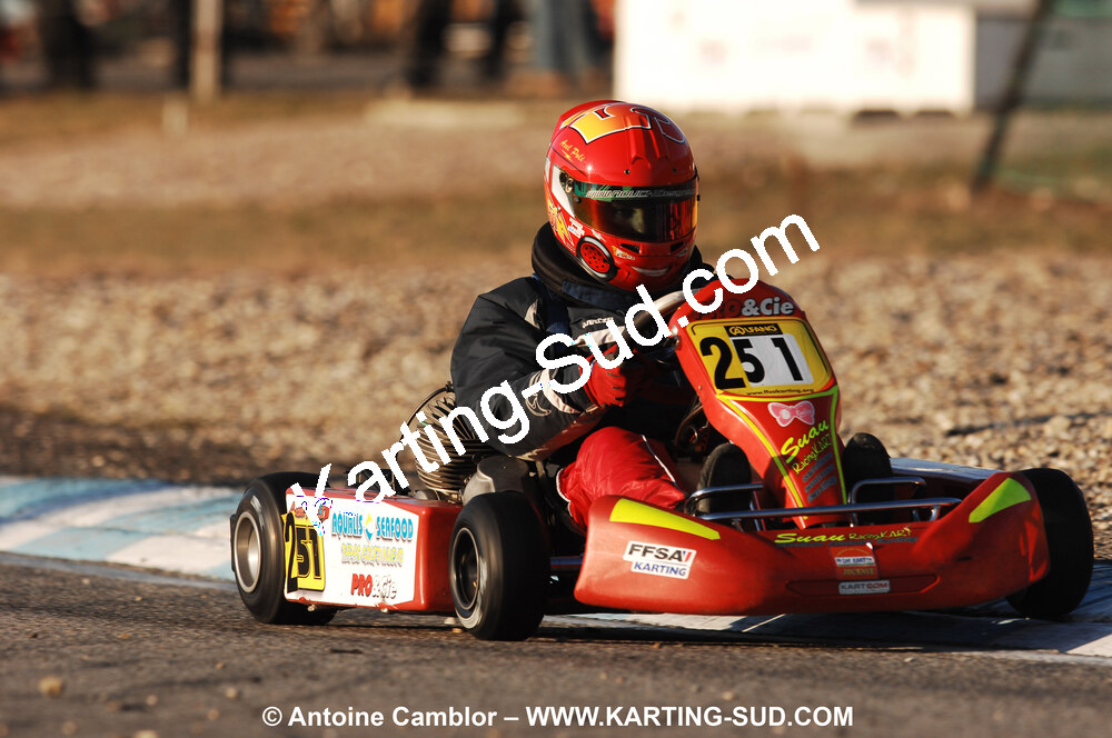 07/03/2010 : 1ère manche du Championnat du Sud 2010 à Lavelanet (photos Antoine Camblor) 2010 — karting