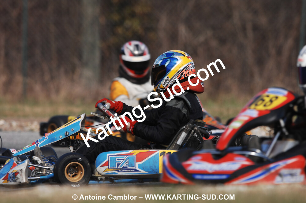 07/03/2010 : 1ère manche du Championnat du Sud 2010 à Lavelanet (photos Antoine Camblor) 2010 — karting