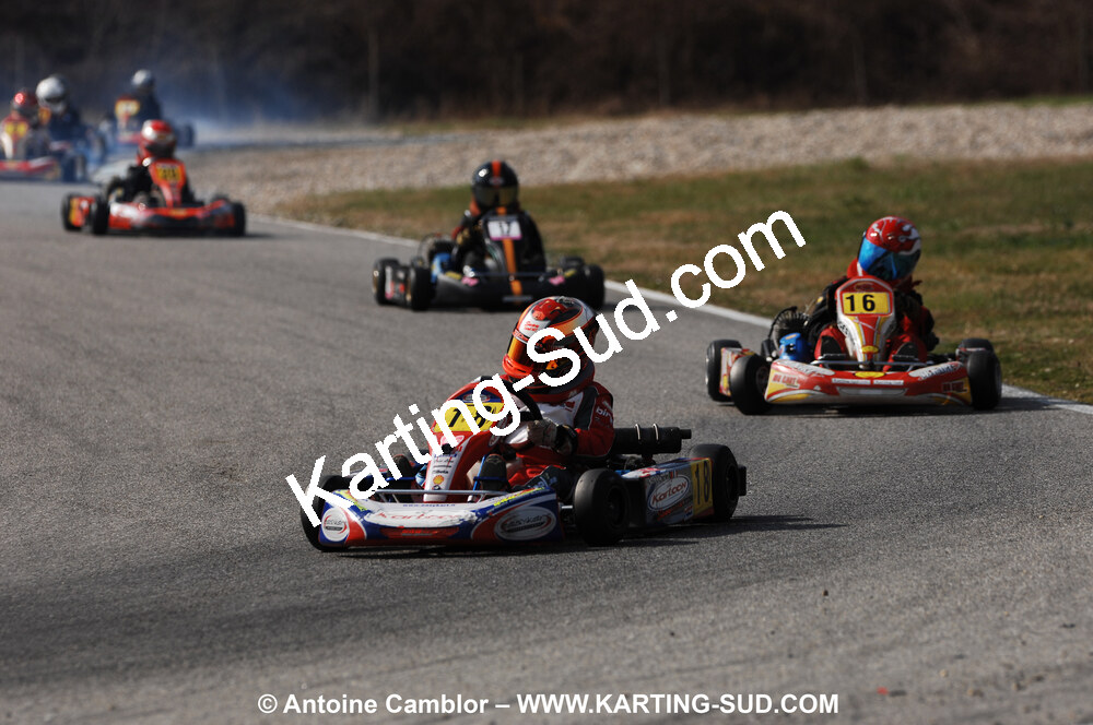 07/03/2010 : 1ère manche du Championnat du Sud 2010 à Lavelanet (photos Antoine Camblor) 2010 — karting