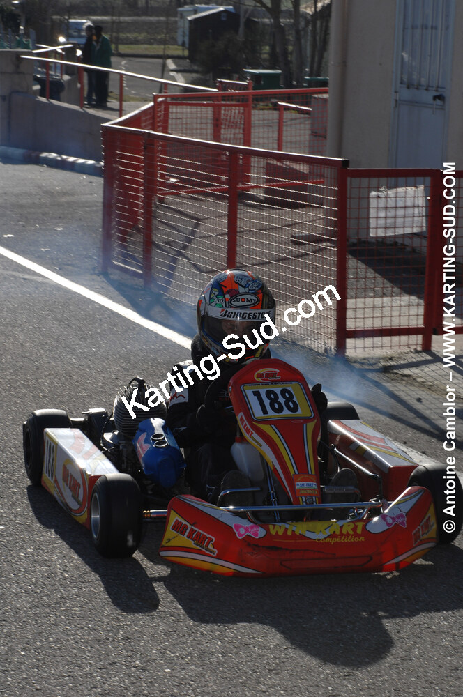 07/03/2010 : 1ère manche du Championnat du Sud 2010 à Lavelanet (photos Antoine Camblor) 2010 — karting