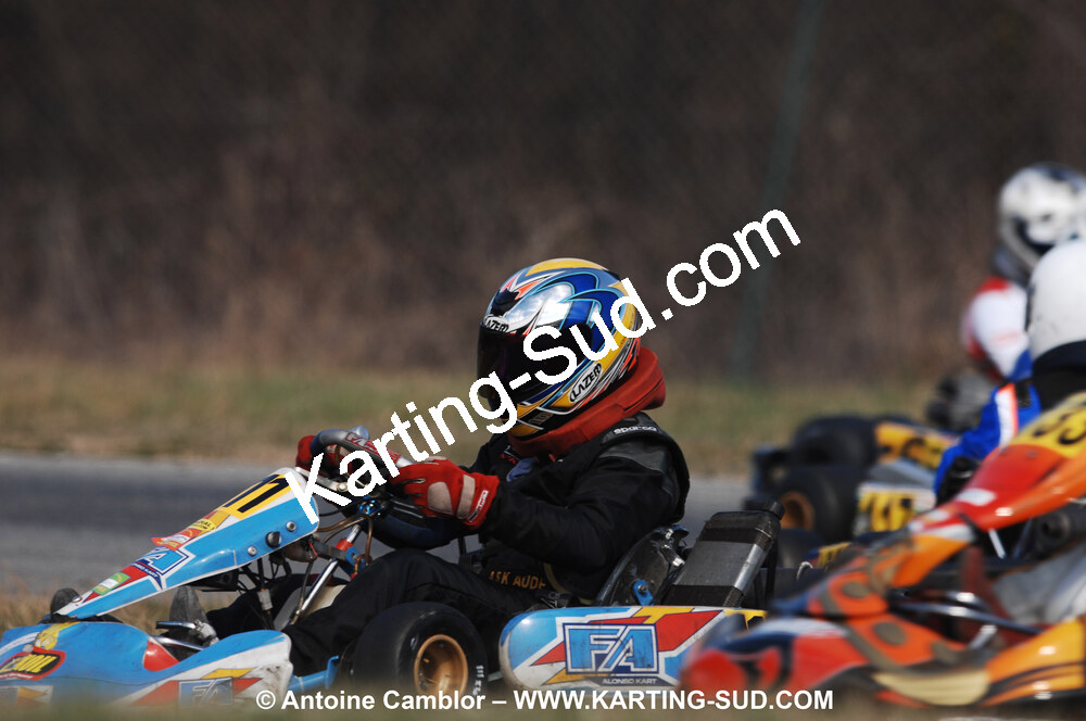 07/03/2010 : 1ère manche du Championnat du Sud 2010 à Lavelanet (photos Antoine Camblor) 2010 — karting