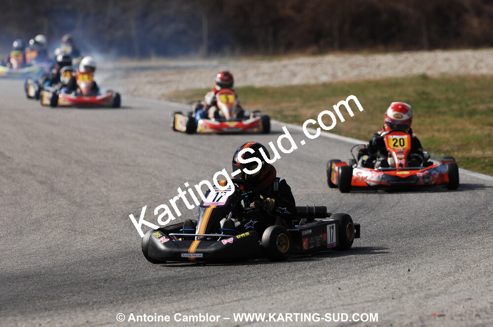 07/03/2010 : 1ère manche du Championnat du Sud 2010 à Lavelanet (photos Antoine Camblor) 2010 — karting