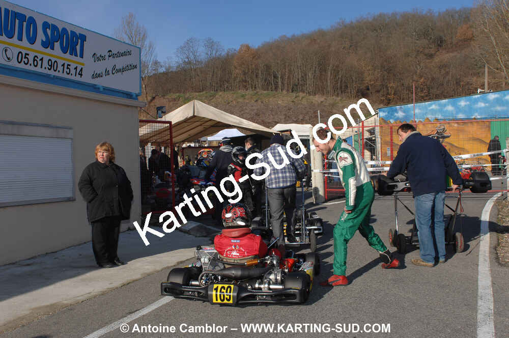 07/03/2010 : 1ère manche du Championnat du Sud 2010 à Lavelanet (photos Antoine Camblor) 2010 — karting