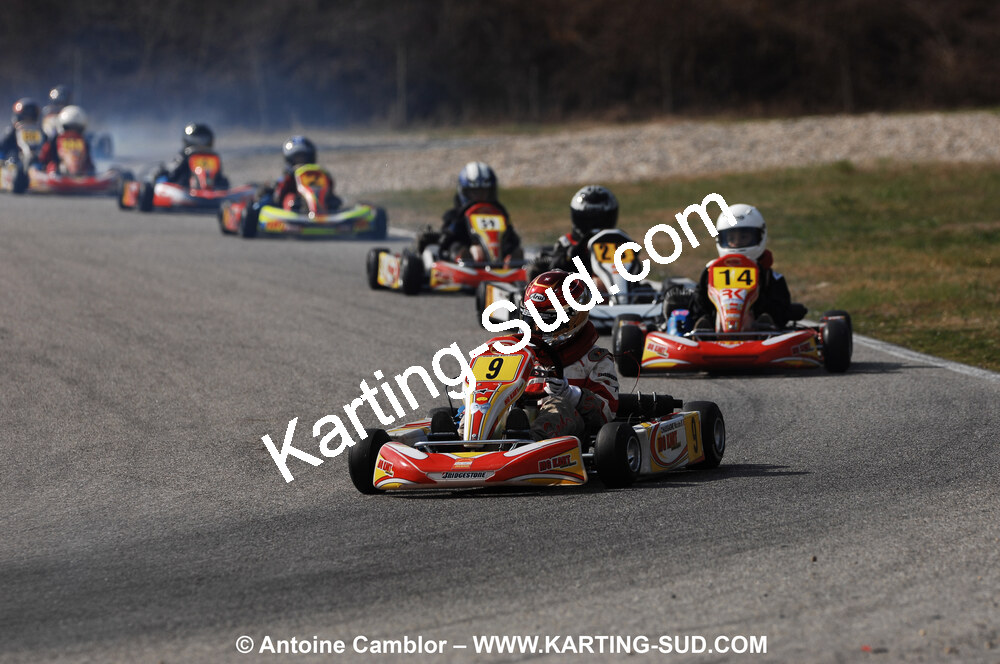07/03/2010 : 1ère manche du Championnat du Sud 2010 à Lavelanet (photos Antoine Camblor) 2010 — karting