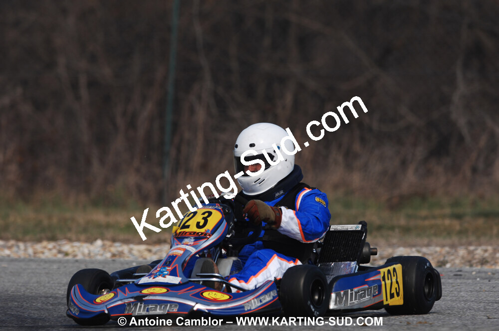 07/03/2010 : 1ère manche du Championnat du Sud 2010 à Lavelanet (photos Antoine Camblor) 2010 — karting