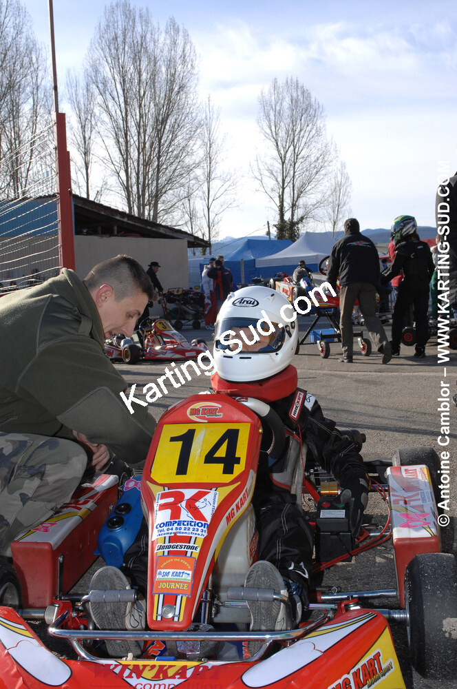 07/03/2010 : 1ère manche du Championnat du Sud 2010 à Lavelanet (photos Antoine Camblor) 2010 — karting